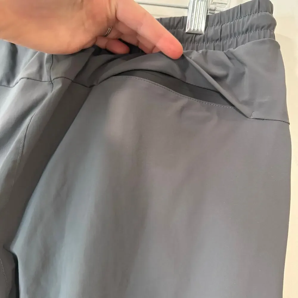 UNRL Men's Jogger‎ Pants Ankle Tapered Grey Large Athleisure Active